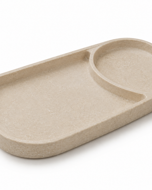 Briarstone Ivory Divided Tray