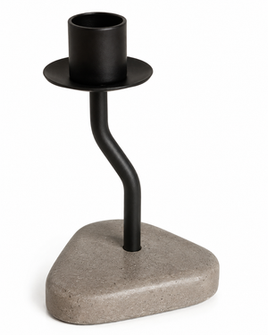 Briarstone Stone Base Candle Holder Set