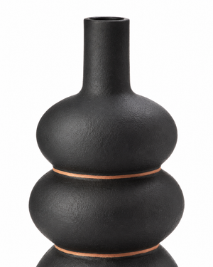 Briarstone Charcoal Pebble Vase