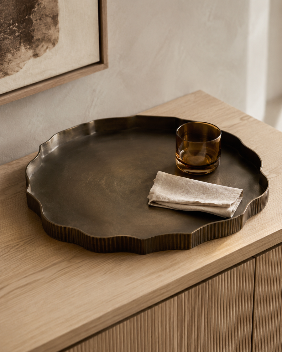Briarstone Aged Bronze Tray