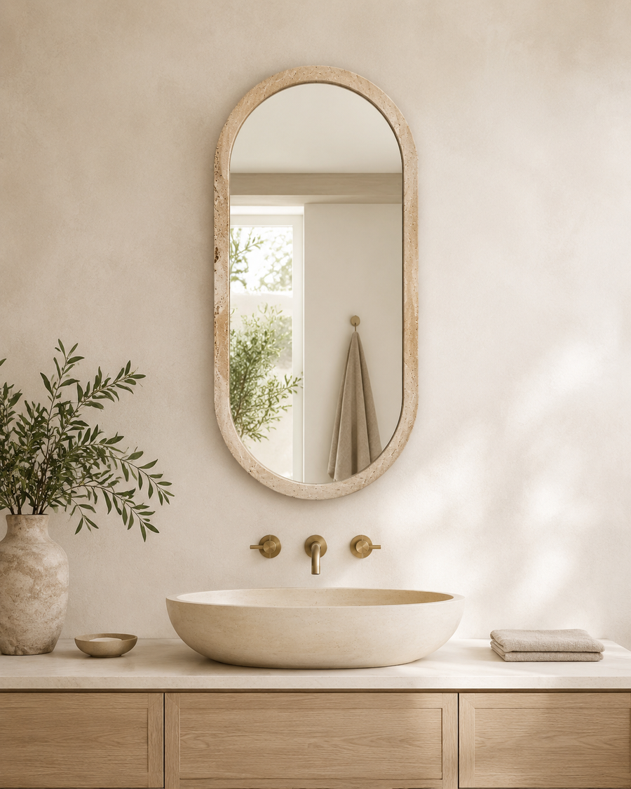 Elowen Stone Capsule Mirror